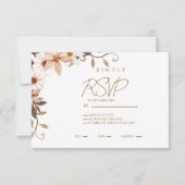 Antwortkarte RSVP Karte (Vorderseite)