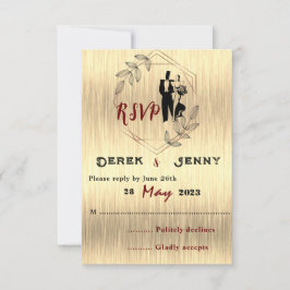 Antwortkarte RSVP Karte