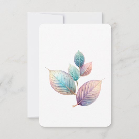 Antwortkarte RSVP Karte (Rückseite)