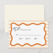 Antwortkarte RSVP Karte (Vorne/Hinten)