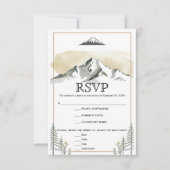 Antwortkarte RSVP Karte (Vorderseite)