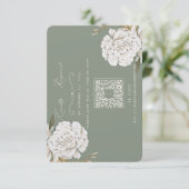 Antwortkarte RSVP Karte (Stehend Vorderseite)