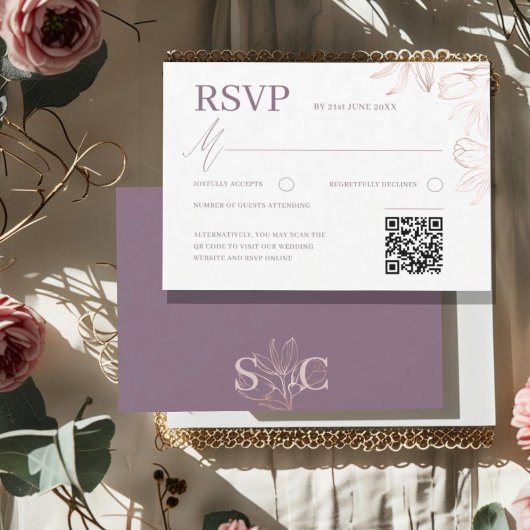 Antwortkarte RSVP Karte