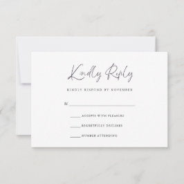 Antwortkarte RSVP Karte