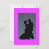 Antwortkarte RSVP Karte (Rückseite)