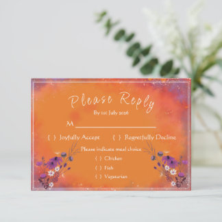 Antwortkarte RSVP Karte