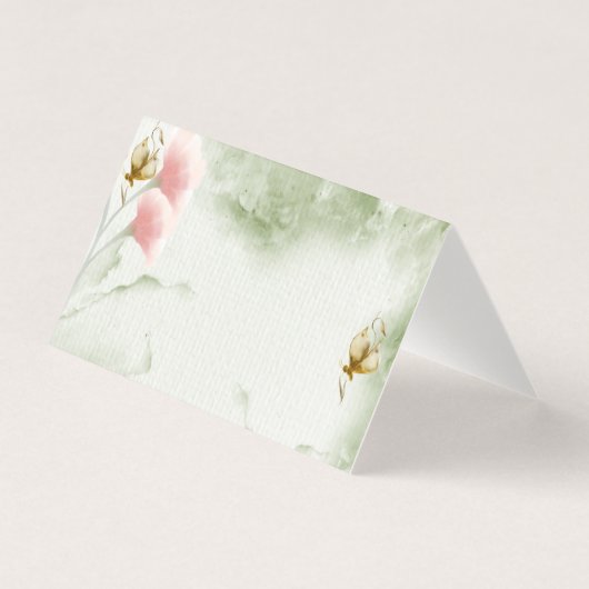 Antwortkarten mit gefalteter Karte (Vorderseite)