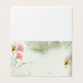 Antwortkarten mit gefalteter Karte (Außenseite Aufgefaltet)