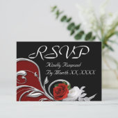 Antwortkarten RSVP Karte (Stehend Vorderseite)