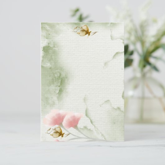 Antwortkarten RSVP Karte (Stehend Vorderseite)