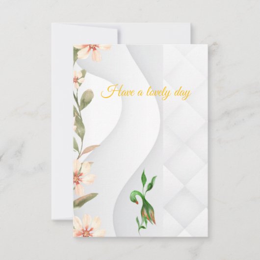 Antwortkarten RSVP Karte (Vorderseite)