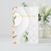 Antwortkarten RSVP Karte (Stehend Vorderseite)