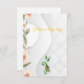 Antwortkarten RSVP Karte (Vorne/Hinten)