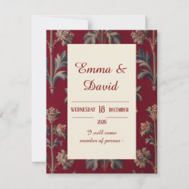 Antwortkartons RSVP Karte