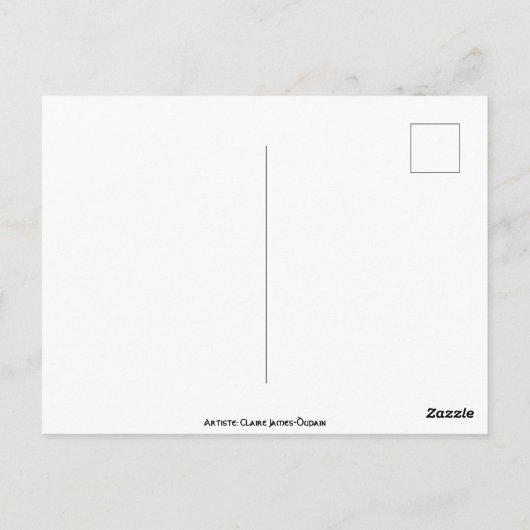 Anu/ Elemental Green Postkarte (Rückseite)