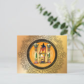 Anubis, Ägypten Postkarte (Stehend Vorderseite)