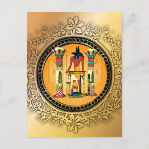 Anubis, Ägypten Postkarte