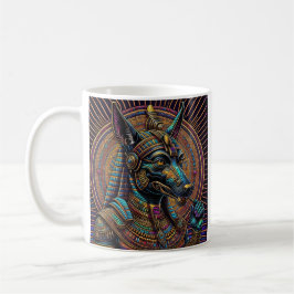 Anubis Ägyptische Kunst Kaffeetasse