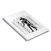 Anubis Ägyptische Mythologie Notizblock (Rechte Seite)