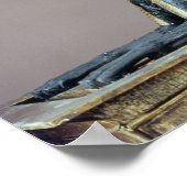 Anubis, ägyptischer Gott der Toten aus der Brust Poster (Ecke)