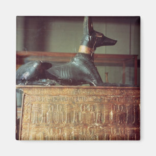 Anubis, ägyptischer Gott der Toten Magnet