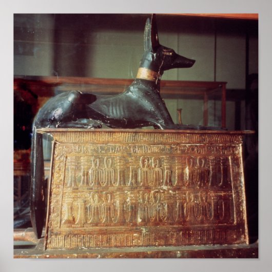 Anubis, ägyptischer Gott der Toten Poster (Vorne)