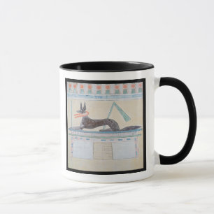 Anubis, ägyptischer Gott der Toten Tasse