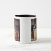 Anubis, ägyptischer Gott der Toten Tasse (Zentrum)