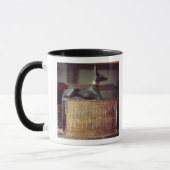 Anubis, ägyptischer Gott der Toten Tasse (Links)