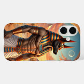 Anubis, ägyptischer Gott der Unterwelt Case-Mate iPhone Hülle (Rückseite (Horizontal))