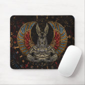 Anubis - ägyptischer Gott Mousepad (Mit Mouse)