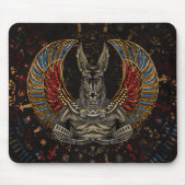 Anubis - ägyptischer Gott Mousepad (Vorne)