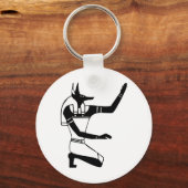 Anubis, Ägyptischer Hieroglyph Schlüsselanhänger (Vorderseite)