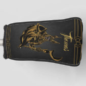 Anubis alt von Ägypten. Golf Headcover (Vorderseite)