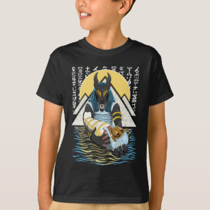 Anubis Alte ägyptische GottIllustration T-Shirt