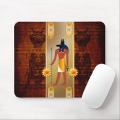 Anubis, alter Ägypter Mousepad (Mit Mouse)