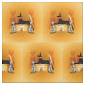 Anubis, alter Ägypter Stoff (Muster)