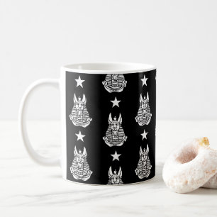 Anubis Alter ägyptischer Gott Kaffeetasse