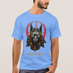 Anubis Ancient Egypt Mythology Gods and Monsters E T-Shirt
