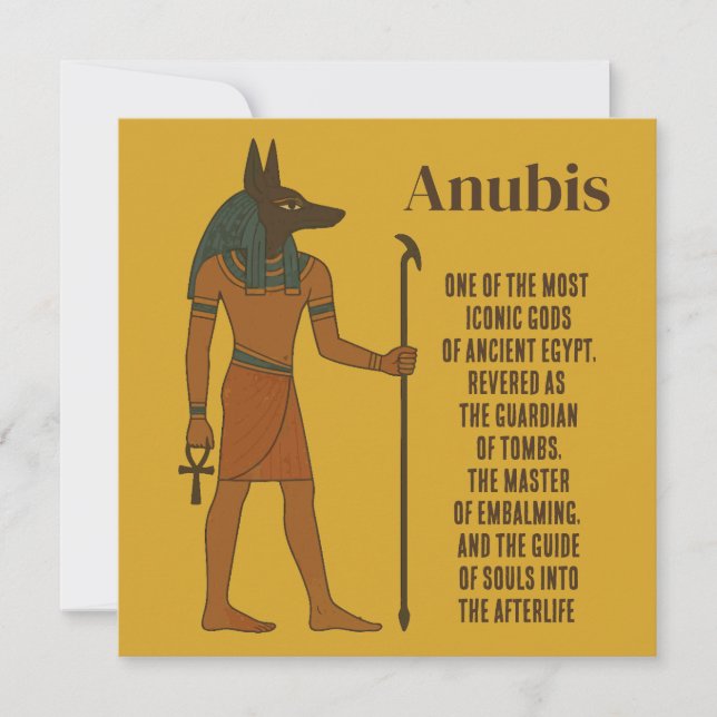 Anubis - Ancient Egyptian History (Vorderseite)