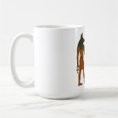 Anubis - Ancient Egyptian History Kaffeetasse (Links)
