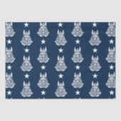 Anubis Antikes ägyptisches Gewebepapier Seidenpapier (Vorderseite)