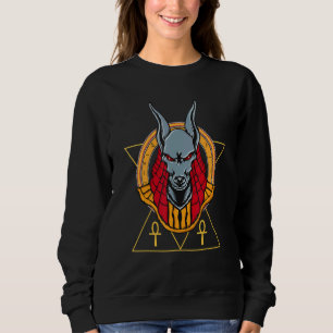 Anubis Art Anubis und Bastet Anubis Jackal Anubis Sweatshirt