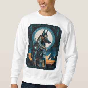 Anubis Astronaut - Kosmischer Wächter des Afterlif Sweatshirt