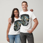 Anubis Astronaut - Wächter des Kosmos T-Shirt (Unisex)
