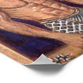 Anubis auf Holz: www.AriesArtist.com Poster (Ecke)