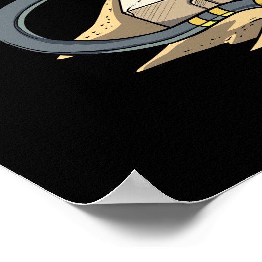 Anubis Bastet Poster (Ecke)