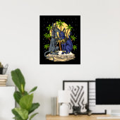 Anubis Bastet Poster (Heimbüro)