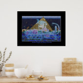 "Anubis bereitet den Weg vor" Art Poster (Küche)