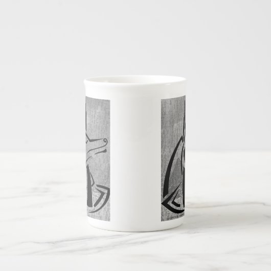 Anubis Bone China Tasse (Vorderseite)